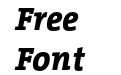 The Serif Extra Bold Italic