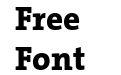 The Serif Extra Bold Plain