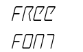 Tracer Condensed Italic