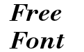 Walbaum Bold Italic OsF