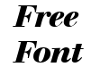 Walbaum Display Heavy Regular Italic