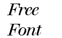 Walbaum Display Regular Italic