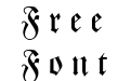 Zentenar Fraktur UNZ1L Italic