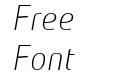 Absolut Pro Thin Italic reduced