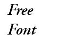 Adobe Garamond LT Semibold Italic