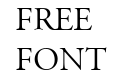 Adobe Garamond LT Titling Capitals