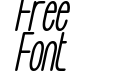 Aeg Flyon Now bold cursive Italic