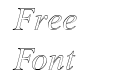 Amerton Outline Italic