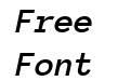 Anonymous Pro Bold Italic