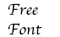 Apple Chancery Italic