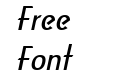 ArcaneBroad Italic