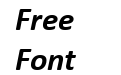 Calibri Bold Italic