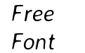 Averia Sans Libre Light Italic