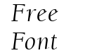 Berkeley Italic