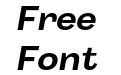 Body Grotesque Fit Bold Italic