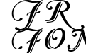 Caslon Calligraphic Initials