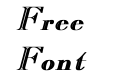 CaslonOpenFace Bold Italic