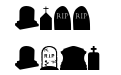 Cemetery Icons