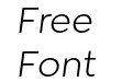 Cerco DEMO Light Italic