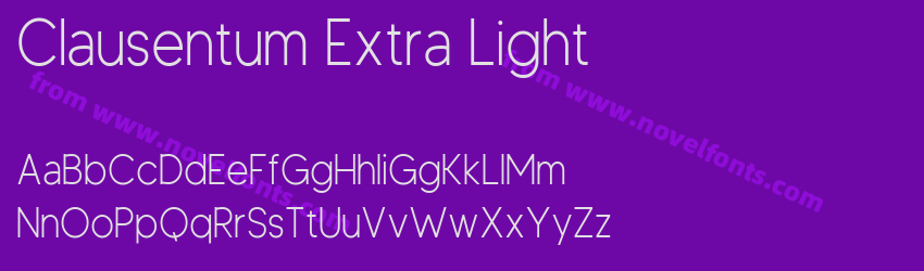 Clausentum Extra LightPreview