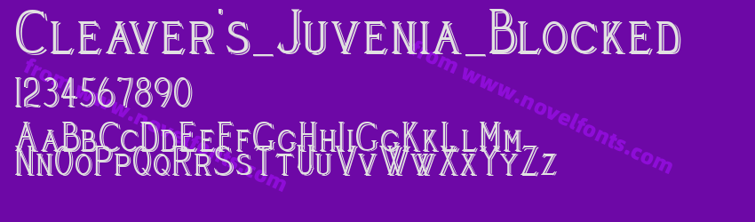 Cleaver's_Juvenia_BlockedPreview