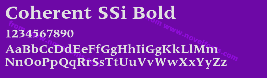 Coherent SSi BoldPreview