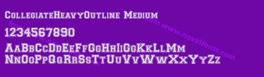 CollegiateHeavyOutline MediumPreview