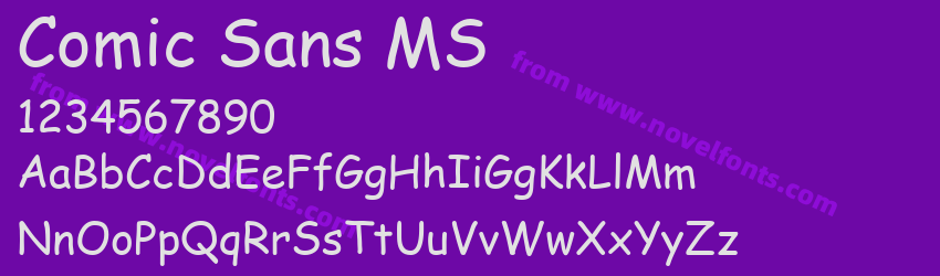 Comic Sans MSPreview