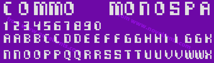 Commo  MonospacedPreview
