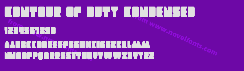 Contour of Duty CondensedPreview