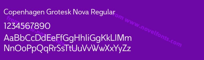 Copenhagen Grotesk Nova RegularPreview