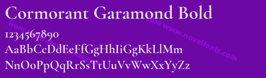 Cormorant Garamond BoldPreview