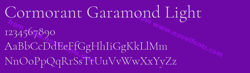 Cormorant Garamond LightPreview