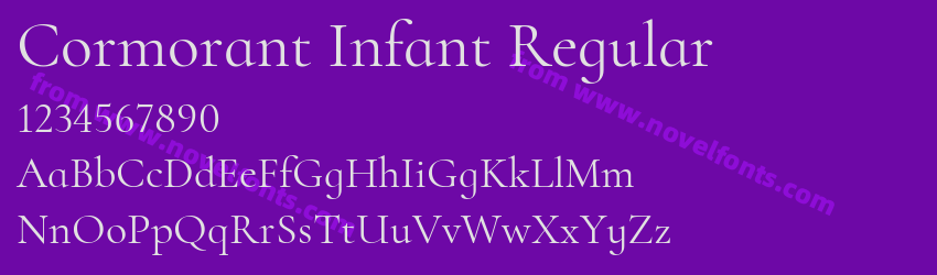 Cormorant Infant RegularPreview