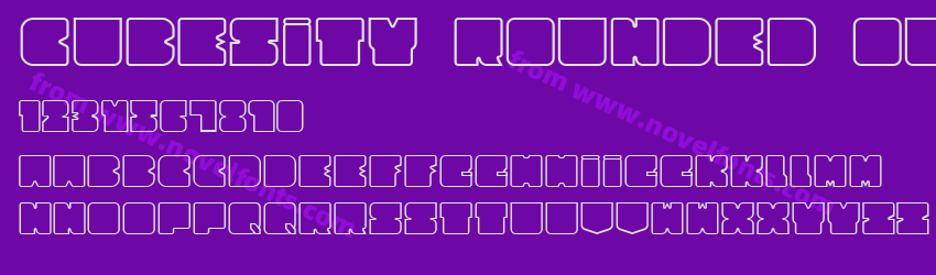 Cubesity Rounded OutlinePreview
