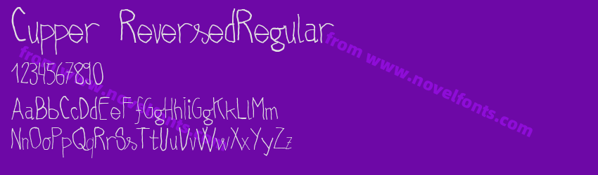 Cupper ReversedRegularPreview