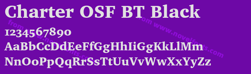 Charter OSF BT BlackPreview