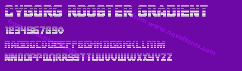 Cyborg Rooster GradientPreview