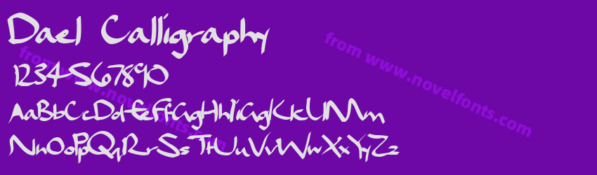 Dael CalligraphyPreview