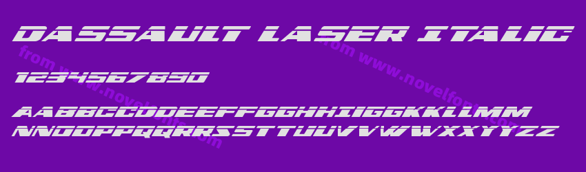 Dassault Laser ItalicPreview