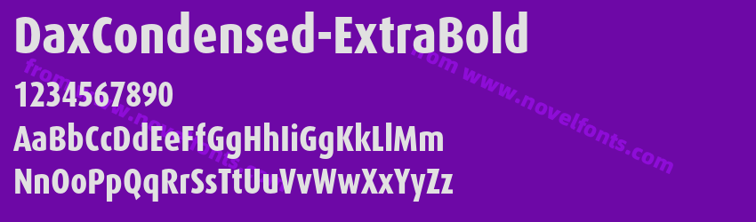 DaxCondensed-ExtraBoldPreview