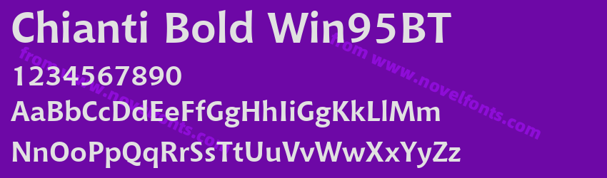 Chianti Bold Win95BTPreview