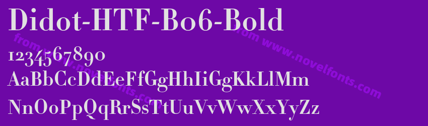 Didot-HTF-B06-BoldPreview