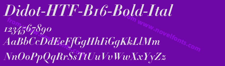 Didot-HTF-B16-Bold-ItalPreview