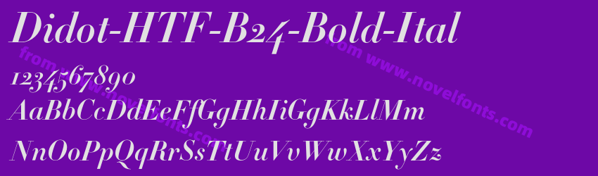 Didot-HTF-B24-Bold-ItalPreview