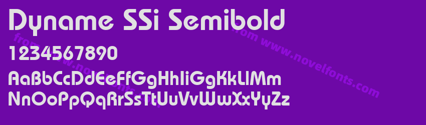 Dyname SSi SemiboldPreview