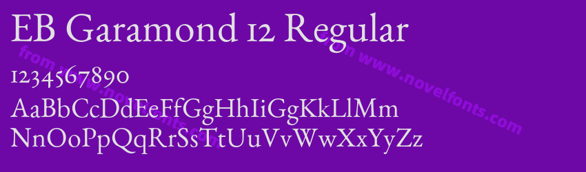 EB Garamond 12 RegularPreview