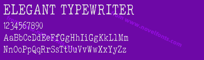 ELEGANT TYPEWRITERPreview