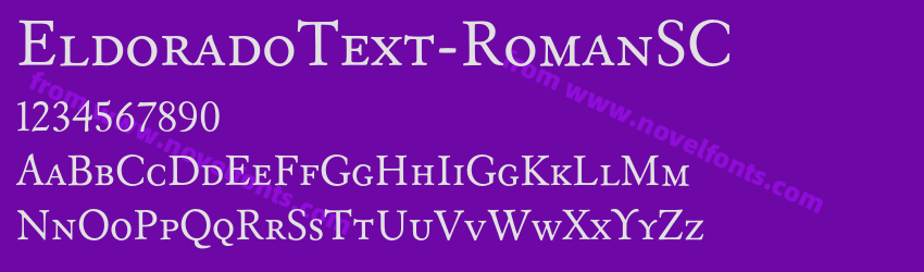 EldoradoText-RomanSCPreview