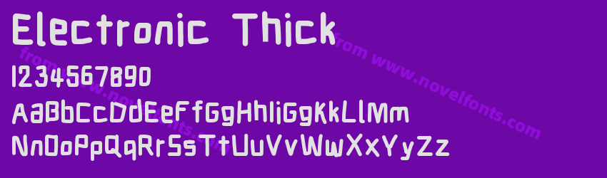 Electronic ThickPreview